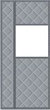 Merkloos / Sans marque Deurtochtwerend gordijn – Verstelbare magnetische thermische strip zonder boren, energiebesparende tochtwering voor koud weer, stil en eenvoudig te installeren voor thuisgebruik, geschikt voor slaapkamers, keukens en binnenruimtes (90 x 200 cm)