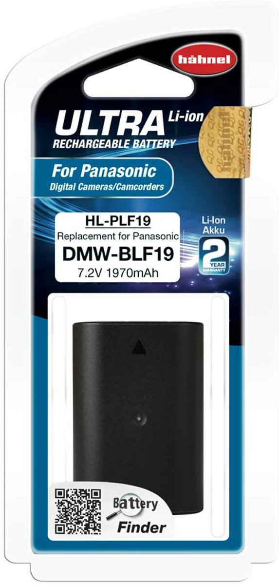 Hähnel HL-PLF19 Ultra Li-Ion Accu voor Panasonic