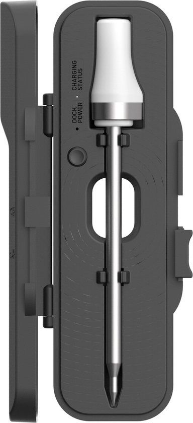 herQs - Pin Probe BBQ Thermometer - Wireless Meat Thermometer with App - Up to 500°C - Bluetooth