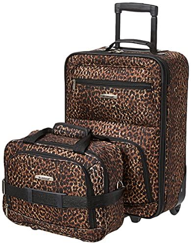 Rockland Fashion Softside Bagageset - Luipaard - Eén maat