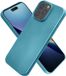 kwmobile hoesje geschikt voor Apple iPhone 16 Pro Max - Back cover - Metallic carabisch Bleu
