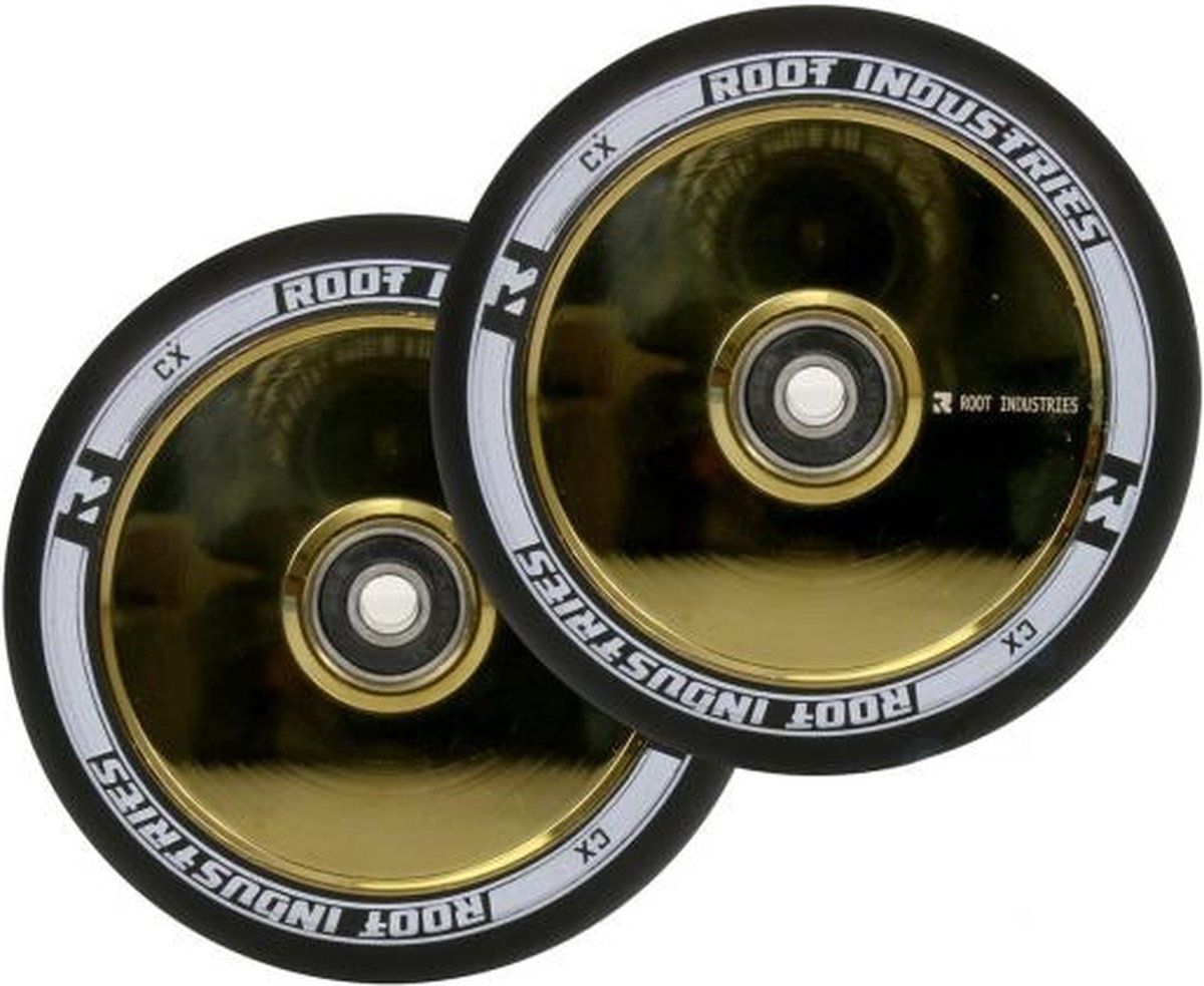 MRO industries Root Industries Air 120mm Stuntstep Wielen Gold Rush - Goud - 2022