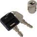 BMB Noyau de cylindre Cylindre intérieur pour serrures de meubles avec 2 clés, A 002 (fermeture identique)