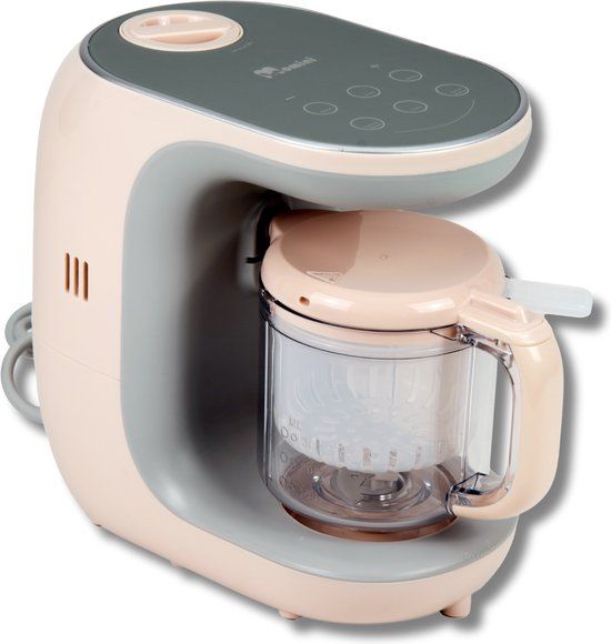 Momini NutriBlend 6-in-1 Stoomapparaat voor Babyvoeding - Roze