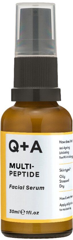 Q+A Multi Peptide Facial Serum - 30 ml