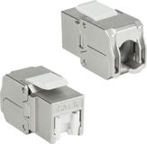 ACT Keystone Jack RJ45 CAT6 Shielded toolless met shutter TD6025