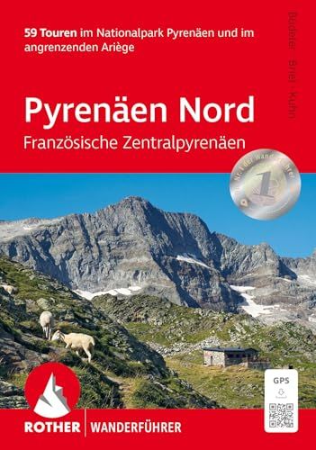 Pyrenaen ROTHER Wanderführer Pyrenäen Nord - Französische Zentralpyrenäen