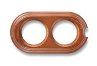 Fontini garby sokkel p/buis/cbl. 2 verticale elementen antiek