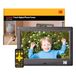 KODAK Digitale fotolijst, 17,8 cm (7 inch), elektronische fotolijst, IPS-display, foto/muziek/videospeler/kalender/alarm, ondersteunt USB of SD-kaart, automatische rotatie, met afstandsbediening