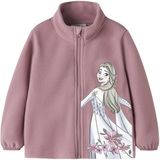NAME IT Meisjes NMFJALISA FROZEN FLEECE W ZIP WDI Vest - Maat 104 - Lilas