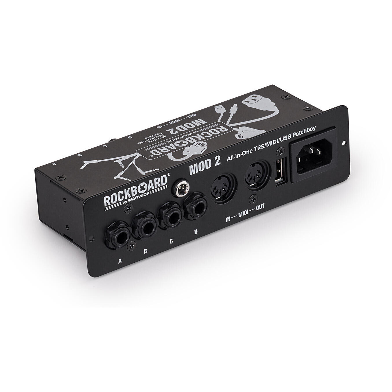 Rockboard MOD 2 V2 - All-in-One TRS, Midi & USB Patchbay