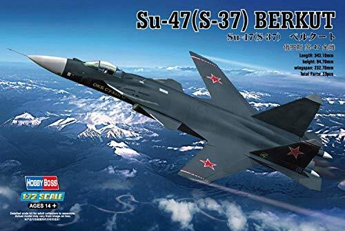 Hobbyboss 1:72 Schaal Su-47 (S-37) Berkut Assembly Authentieke Kit