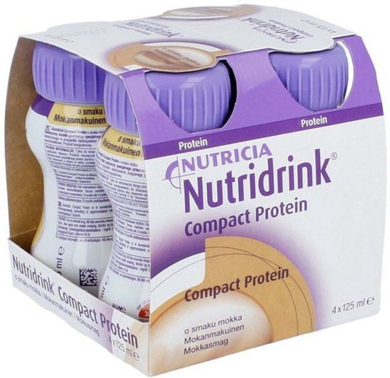 Nutridrink Compact Protein Mokka 4x125ml