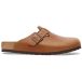 Birkenstock Boston Cuir Naturel Huilé Sabots