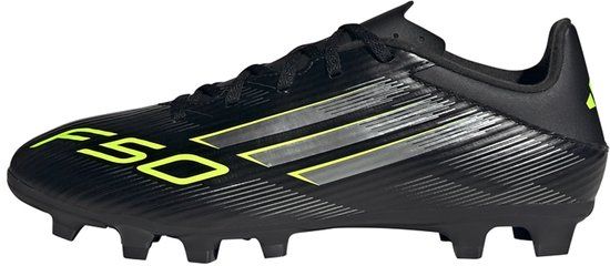 Adidas F50 Club Firm/Multi-Ground Voetbalschoenen - Unisex - Zwart - Maat 44 2/3