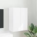 Prolenta Maison Exclusive - TV-meubel voor aan de muur, 59,5 x 31 x 80 cm, wit, houtvezel
