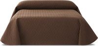 Belmarti Waterproof Bedspread - Urine Resistant - 180x270 cm - Brown