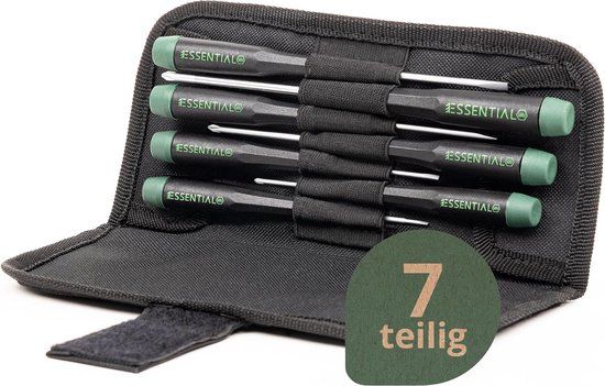 Wiha Essential precisieschroevendraaierset 7-delig.