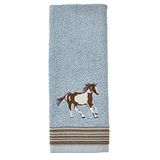 SKL HOME Horse Country Handdoek, Blauw