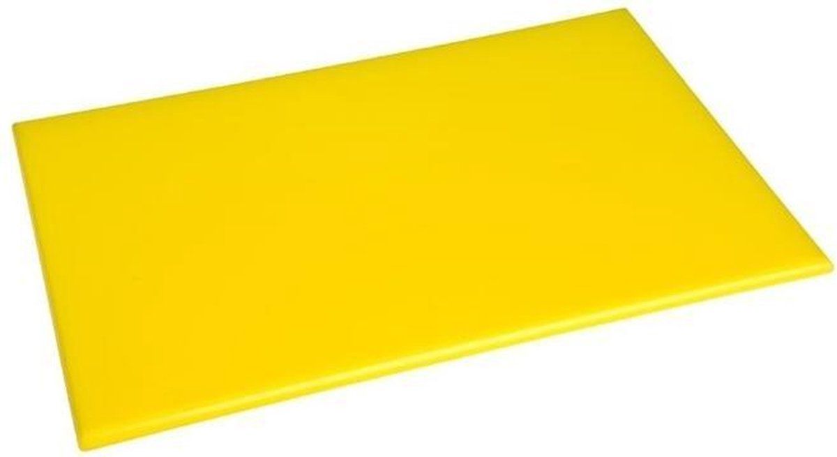 Hygiplas Antibacteriële Snijplank Geel F156