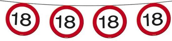 Folat - Vlaggenlijn verkeersbord 18 (12 meter)