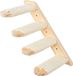 OEM Kattentrappen muurbevestiging laddermeubel klimmen houten krabplank sisaltouw 35 cm