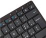 Vultech KEY-601WBT QWERTY Italiaans Zwart Toetsenbord