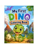 My First Dino Coloring Book