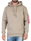 ALPHA INDUSTRIES Sweat à capuche Emb Hoody pour homme, Sable vintage, S