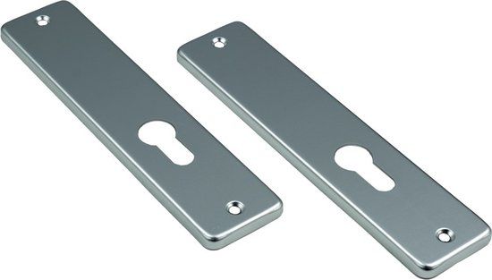 AMI Kortschild - 165x38x6,5mm - SL 72 - aluminium F-2