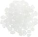 Pierres fluorescentes, 100 pièces, galets blancs lumineux