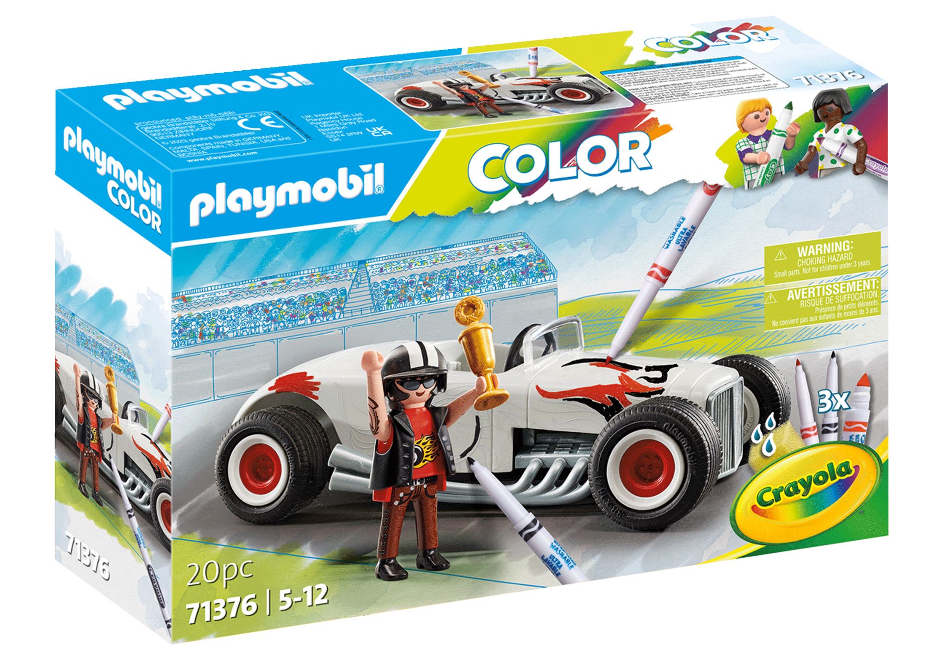 Playmobil 71376 Color Racewagen Speelgoedset