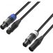 Adam Hall Cables 8101 PSDT5 0150 N - DMX- & Netzkabel Neutrik® powerCON & Neutrik® XLR 5-polig 1,5 m