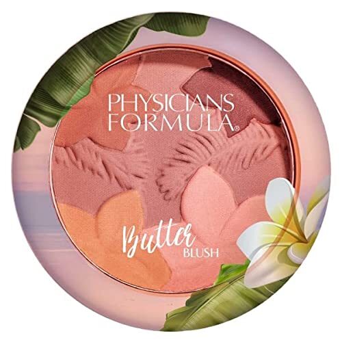 Physicians Formula Matte Monoï Butter Blush, Matte Crème Blusher voor een Naturel Look, Roze Blusher met Murumuru Butter, Cupuacu Butter, Tucuma Butter, en Tahitiaanse Monoï Butter, Mauvy Mattees