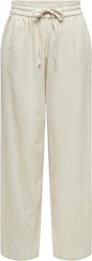 ONLY - ONLTIZANA COTTON LOOSE PANTS WVN NOOS - Silver Lining - S