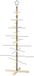 vidaXL Metalen kerstboom met standaard KUOPIO 150 cm Warmwit Staal