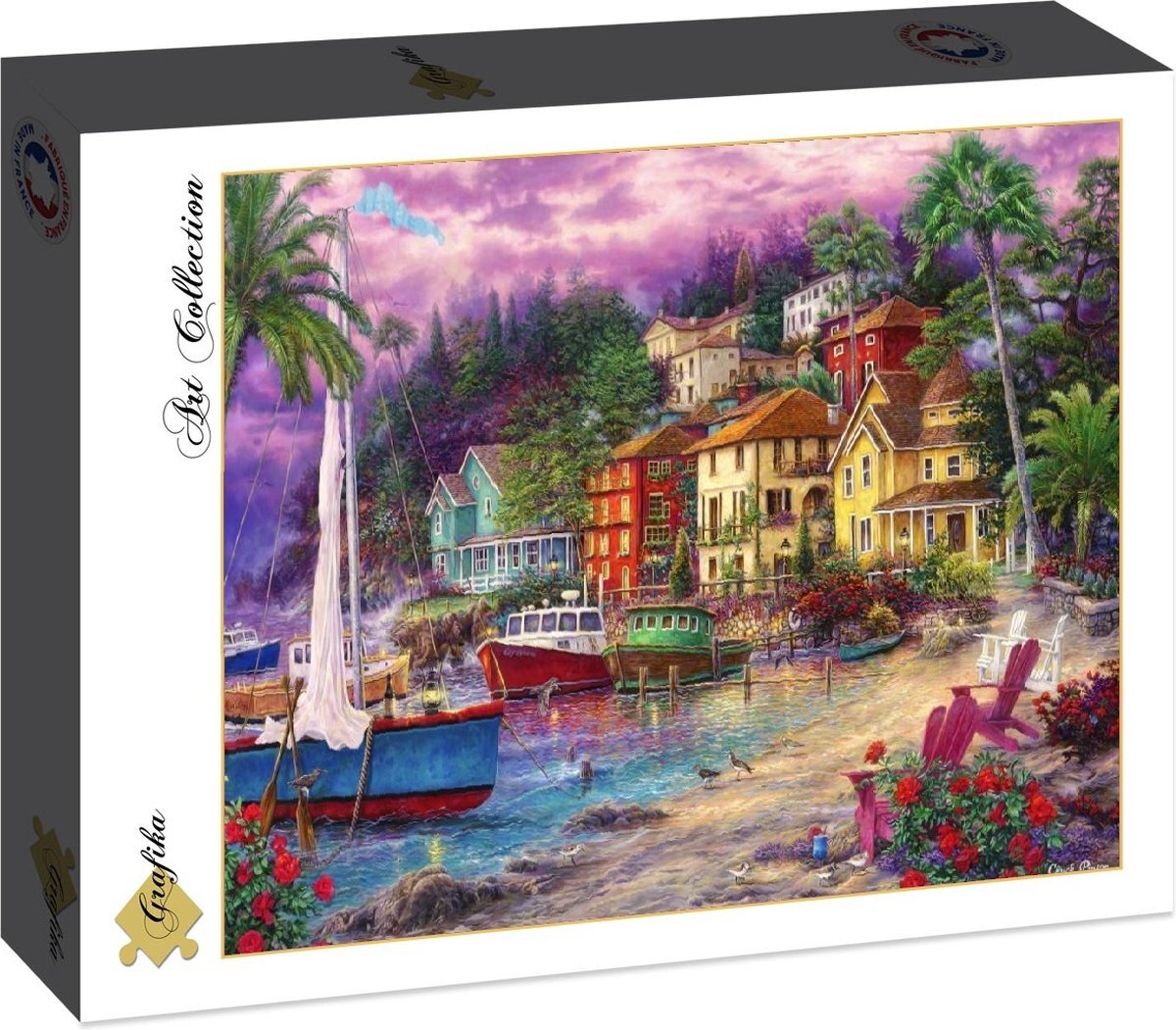 Grafika Chuck Pinson - On Golden Shores Puzzel 1000 Stukjes