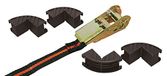 Kerbl 37104 ratelspanset met 4 randbescherming, 25 mm x 5 m, 122/245 kg