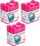 Plasticforte kleine koelelementen - 6x stuks - 100 gram - Roze