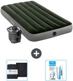 Intex Luchtbed - 1-Persoons - 99 x 191 x 25 cm - Groen