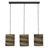 LEDVANCE Hanglamp 3-vlammig - Bruin - Wereldkaart - E27 - 830mm