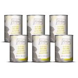 MjAMjAM - Premium natvoer voor katten - DUO van malse eend & goede kalkoen met gestoomde pompoen, pak van 6 (6 x 400 g), graanvrij met extra vlees