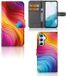 B2Ctelecom Étui pour Samsung Galaxy A54 5G Arc-en-ciel