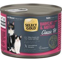 SELECT GOLD Babycat & Mother Soft Mousse Kip 24x200 g