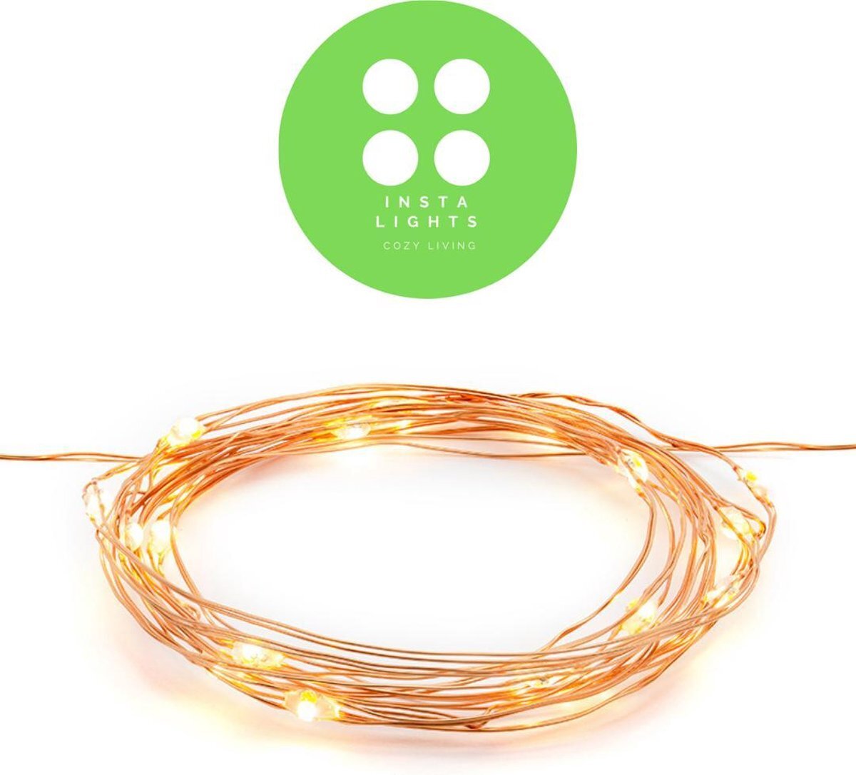 Sofisticade Fairy Lights - Lampjes Slinger LED lichtjes - 2M met 40 LED lichtjes in Warm Wit | Inclusief 2x AA Batterijen | Indoor Led Warm White| Cadeau tip | Romantisch Licht | Decoratie | Bruiloft | Party lights