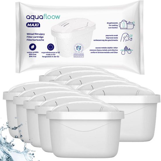 Aquafloow 10x Waterfilters voor Brita