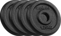 Rebel Active Serie - Gietijzeren Halterschijven - 4x1,25 kg - Ø31 mm