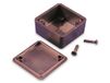 Hammond Electronics 1551MBK Euro-behuizing 35 x 35 x 20 ABS Zwart 1 stuk(s)