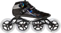 Powerslide Rolschaatsen Dragon 110 Unisex Zwart Leer Synthetisch Maat 45