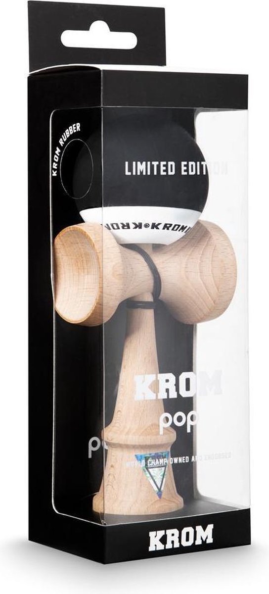 Krom Pop Kendama Black